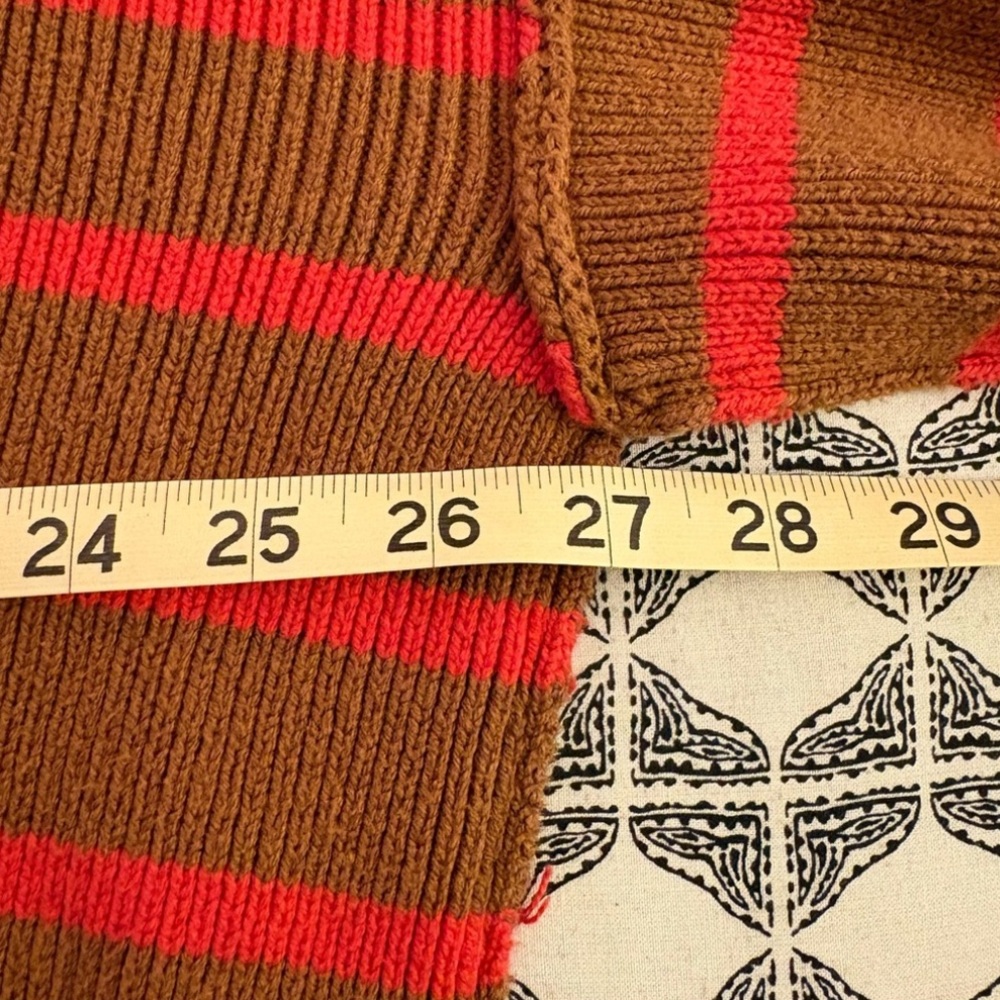 NWOT FREE PEOPLE Easy Street Stripe Crop Pullover size S - Picture 12 of 12